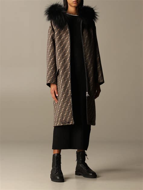 cappotto di lince fendi|Cappotti FENDI da Donna .